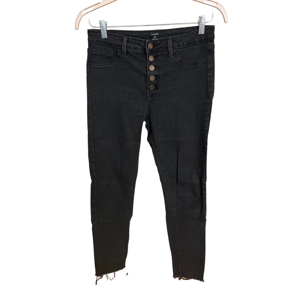 🖤 Just Black Women's Skinny Jeans - Charcoal Black 🖤